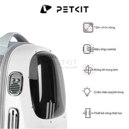 Thumbnail Balo Cho Thú Cưng, Balo Cho Mèo Phi Hành Gia Cao Cấp Petkit Breezy 3