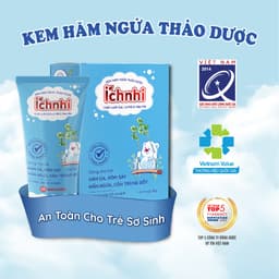 Thumbnail Kem hăm ngứa thảo dược Ích Nhi-Tuýp 30gr, làm dịu da, hết viêm ngứa, hăm da, an toàn cho trẻ sơ sinh 3