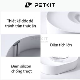 Thumbnail Bát Ăn Đôi, Chén Ăn Chống Gù Cho Chó Mèo Petkit Nghiêng 15 Độ 3