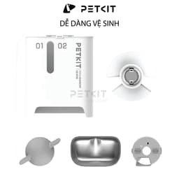 Thumbnail Máy Nhả Hạt Tự Động Cho Chó Mèo Có CAMERA, Hai Ngăn Petkit Gemini YumShare Dung Tích 5 Lít 4
