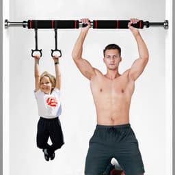 Thumbnail OneTwoFit Xà đơn treo tường Xà đơn gắn cửa gắn tường đa năng tập gym thể hình Thanh xà đơn Treo tường nhiều 4
