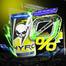 Thumbnail Combo 2 lốc Nước tăng lực Hyro không bổ sung đường 4