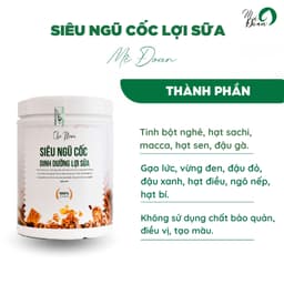 Thumbnail Ngũ cốc lợi sữa bổ sung chất dinh dưỡng cho mẹ bầu và mẹ cho con bú 450g Mệ Đoan 3