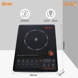 Thumbnail Bếp hồng ngoại phím bấm 2000W COMET - CM5517 3