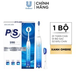Thumbnail Bàn Chải Điện P/S S100 PRO - Công Nghệ Sóng Âm, Chải Sạch Mảng Bám Tới 10X 2