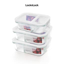 Thumbnail Hộp thủy tinh chia ngăn LocknLock BLANC LLG120 nhiều size - Hàng chính hãng, chịu nhiệt cao -JoyMall 3