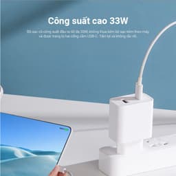 Thumbnail Củ Sạc Nhanh Xiaomi Mi 33W Wall Charger (Type A + Type C) EU - Bảo Hàng 12 Tháng 4