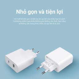 Thumbnail Củ Sạc Nhanh Xiaomi Mi 33W Wall Charger (Type A + Type C) EU - Bảo Hàng 12 Tháng 3