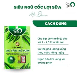 Thumbnail Cao chè vằng Mệ Đoan lợi sữa giảm cân cho mẹ sau sinh hộp 500gr 2