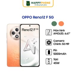 Thumbnail Điện thoại OPPO Reno12 F 5G - Hàng Chính Hãng, Mới 100%, Bảo Hành 12 Tháng 2