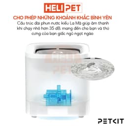 Thumbnail Máy Lọc Nước Cho Chó Mèo Bơm Không Dây PETKIT Solo SE - HeLiPet 4
