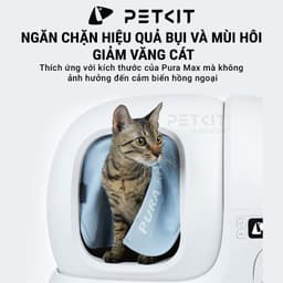 Thumbnail Rèm Che Dùng Cho Máy Dọn Phân Mèo Tự Động Petkit Pura Max 3