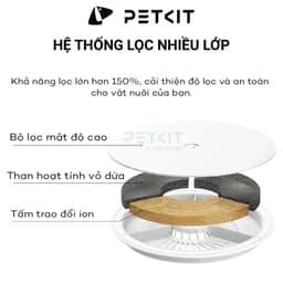 Thumbnail Máy Lọc Nước Bơm Không Dây Cho Chó Mèo Petkit Eversweet SOLO SE（WIRELESS PUMP) 4