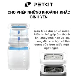 Thumbnail Máy Lọc Nước Bơm Không Dây Cho Chó Mèo Petkit Eversweet SOLO SE（WIRELESS PUMP) 2