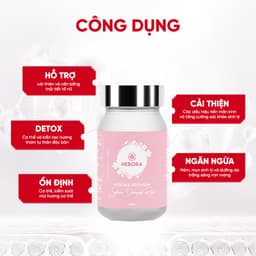 Thumbnail COMBO 3 Viên uống tỏa hương Hebora Premium Sakura Damask Rose (Hộp 60 viên) 4