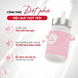 Thumbnail COMBO 3 Viên uống tỏa hương Hebora Premium Sakura Damask Rose (Hộp 60 viên) 3