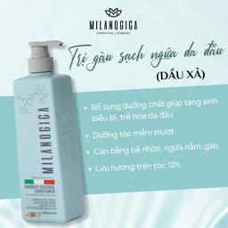 Thumbnail Combo Dầu Gội & Xả hương nước hoa Milanogica 355ml Phục hồi hư tổn, Gỉảm gàu sạch ngứa da đầu 3