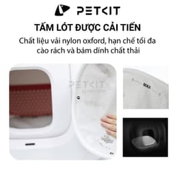 Thumbnail Thảm Lót Chống Dính Dùng Cho Máy Dọn Phân Mèo, Máy Vệ Sinh Cho Mèo Petkit Pura Max, Pura X 3