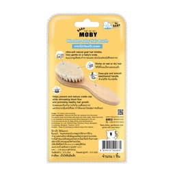 Thumbnail Baby Moby Lược chải tóc massage cán gỗ cao cấp dành cho bé 2
