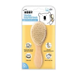Thumbnail Baby Moby Lược chải tóc massage cán gỗ cao cấp dành cho bé 3