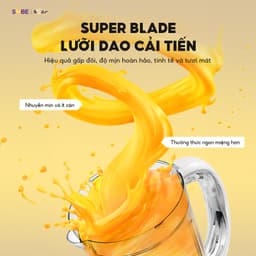 Thumbnail Máy Xay Sinh Tố 1.5L Bear Xay Đa Năng 2 Cối Xay Xay Hoa Quả Xay Sinh Tố Xay Thịt Xay Hạt Xay Đá Mịn Làm Nước Ép MX15L 3
