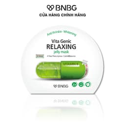 Thumbnail Combo 3 Mặt Nạ Phục Hồi Da BNBG Vita Genic RELAXING Jelly Mask 30ml (XANH LÁ) 2