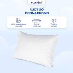 Thumbnail Gối bông Doona Promo 45x65cm nâng đỡ nhẹ nhàng êm ái, thoáng khí 1