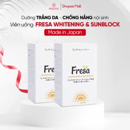 Thumbnail COMBO 2 hộp viên uống trắng da và chống nắng nội sinh Fresa Whitening & Sunblock 2