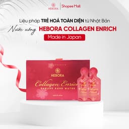 Thumbnail Nước uống bổ sung Collagen Hebora Collagen Enrich Damask Rose Water - Hộp 28 túi 3
