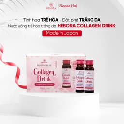 Thumbnail Nước uống hỗ trợ tăng sinh Collagen tự nhiên Hebora Collagen Drink - Hộp 10 chai 50ml 3