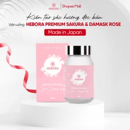 Thumbnail Viên uống HEBORA Premium Sakura Damask Rose (Hộp 60 viên) - Thanh lọc cơ thể, Cải thiện nội tiết 3
