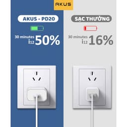 Thumbnail Củ sạc nhanh AKUS PD20W 1