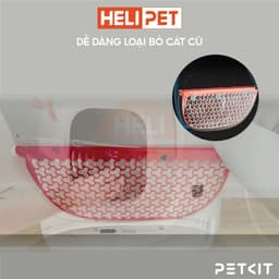 Thumbnail Tấm Chắn Xả Cát Cũ Máy Vệ Sinh Cho Mèo PETKIT Pura Max - HeLiPet 4