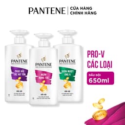 Thumbnail Dầu Gội PANTENE Pro-V Ngăn Rụng Tóc/ Phục Hồi Hư Tổn/ Suôn Mượt Óng Ả/ Giảm Gàu/ Dưỡng Ẩm - Chai 650ML 3