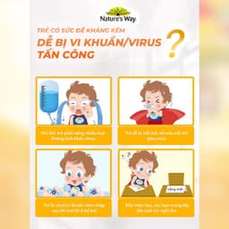 Thumbnail Kẹo Dẻo Vi Chất Nature's Way Kids Smart Vita Gummies Vitamin C+ZinC – Bổ sung kẽm và vitamin C tăng sức đề kháng cho trẻ 3