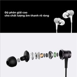 Thumbnail Tai Nghe Xiaomi Mi In-Ear Headphones Basic | Nghe nhạc, Chơi Game, Gọi điện, Thu âm | Hàng Chính Hãng 4