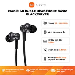 Thumbnail Tai Nghe Xiaomi Mi In-Ear Headphones Basic | Nghe nhạc, Chơi Game, Gọi điện, Thu âm | Hàng Chính Hãng 2