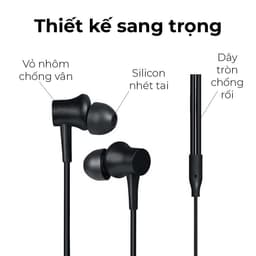 Thumbnail Tai Nghe Xiaomi Mi In-Ear Headphones Basic | Nghe nhạc, Chơi Game, Gọi điện, Thu âm | Hàng Chính Hãng 3