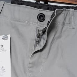 Thumbnail Quần cargo Nam kaki co giãn KQSTYLING form relaxed fit cotton mềm min premium xám nhạt 3