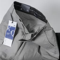 Thumbnail Quần cargo Nam kaki co giãn KQSTYLING form relaxed fit cotton mềm min premium xám nhạt 1