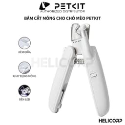 Thumbnail Kìm Bấm, Kéo Bấm Cắt Móng Cho Mèo Chó Petkit LED Pet Nail Clipper 1