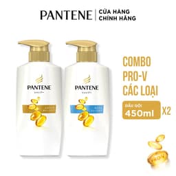 Thumbnail Combo 2 Dầu Gội PANTENE Pro-V Phục Hồi Hư Tổn/ Dưỡng Mềm Mượt - Chai 450ML x2 2