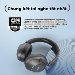 Thumbnail Tai Nghe Chụp Tai Chống Ồn EARFUN WAVE PRO - Lọc Gió, LDAC, Driver 40mm, Game Mode 4