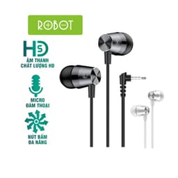 Thumbnail Tai Nghe Nhét Tai Có Dây ROBOT RE240S Cổng Kết Nối Jack AUX 3.5mm Âm Thanh Sắc Nét Trung Thực 4