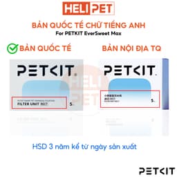 Thumbnail [Bản Quốc Tế] Lõi Lọc Nước PETKIT Filter RECT Dùng Cho PETKIT Eversweet Max - HeLiPet 4