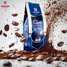 Thumbnail Cà phê pha phin, cà phê bột MCafe - Mê Trang, túi 1Kg cà phê bột & hạt 2