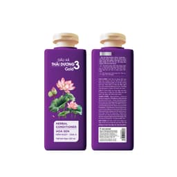 Thumbnail Dầu gội Thái Dương 3 GOLD Hoa Sen 500ml / Dầu xả 333ml tặng Tube Thái Dương 7 Plus Gold 50g 3