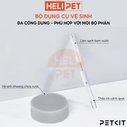 Thumbnail Bộ dụng cụng vệ sinh máy lọc nước PETKIT Cleaning Kit 2in1 đa năng 2