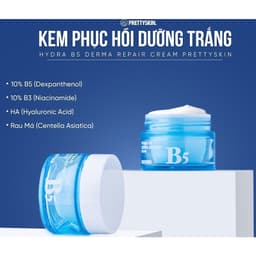 Thumbnail Kem dưỡng ẩm B5 Prettyskin Hydra B5 Dema Repair Cream giúp phục hồi và làm sáng da giúp tái tạo cho da khoẻ căng bóng 2