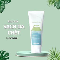 Thumbnail Tẩy da chết Prettyskin The Jeju Cica Peeling Gel 150ml, gel tẩy da chết chiết xuất rau má sạch sâu, dịu nhẹ và an toàn 3